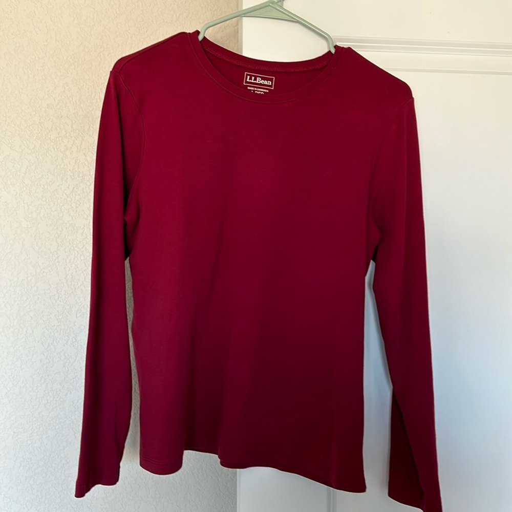 LL Bean, Women’s Large, Long Sleeve Shirt